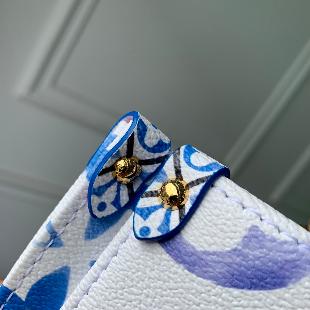 Louis Vuitton M22976 OnTheGo PM Tote Bag Blue - Default Title - View 5