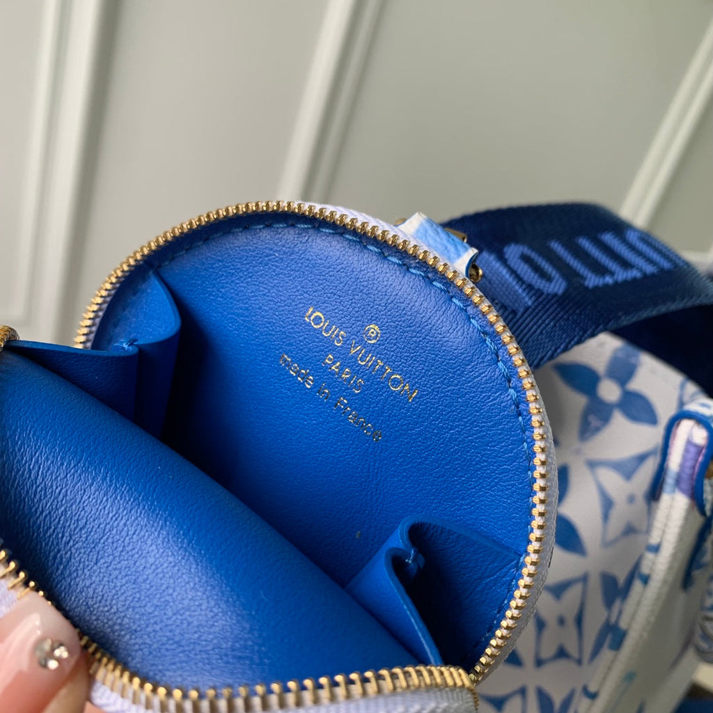 Louis Vuitton M22976 OnTheGo PM Tote Bag Blue - Default Title - View 9