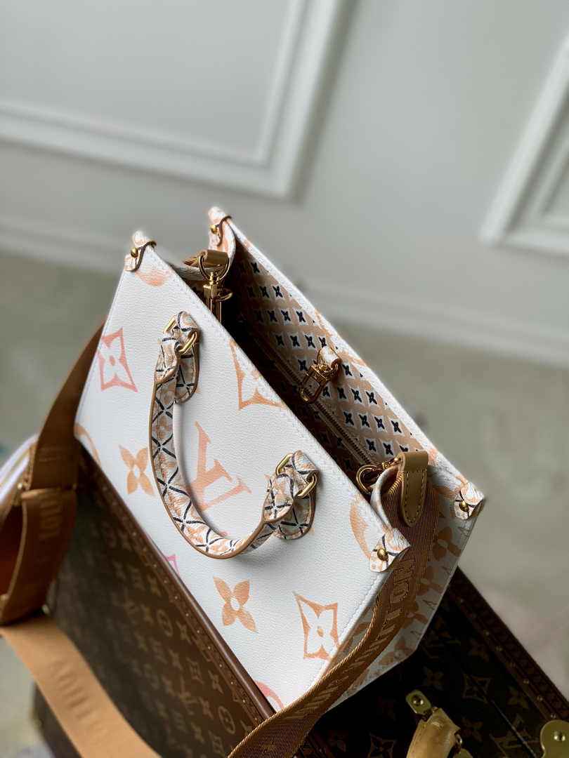 Louis Vuitton M22976 OnTheGo PM Tote Bag Beige - Default Title - View 5