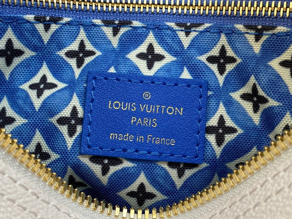 Louis Vuitton M22987 Speedy Bandoulière 25 Bag Monogram canvas Blue