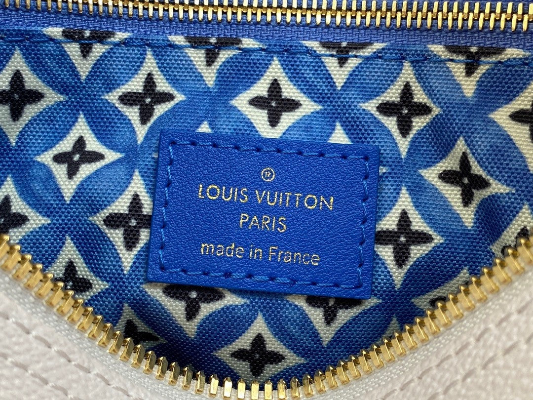 Louis Vuitton M22987 Speedy Bandoulière 25 Bag Monogram canvas Blue