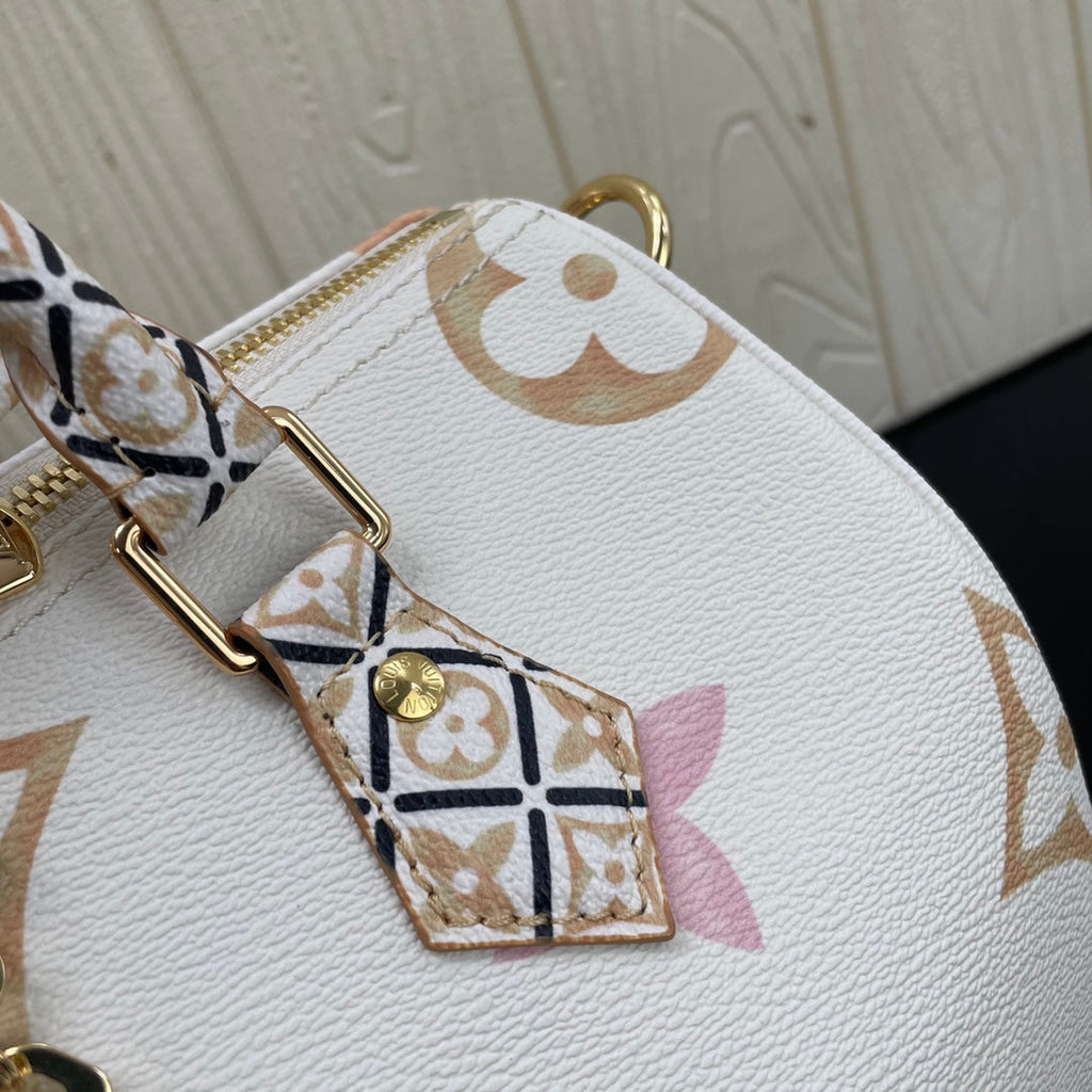 Louis Vuitton M22987 Speedy Bandoulière 25 Bag Monogram canvas Beige