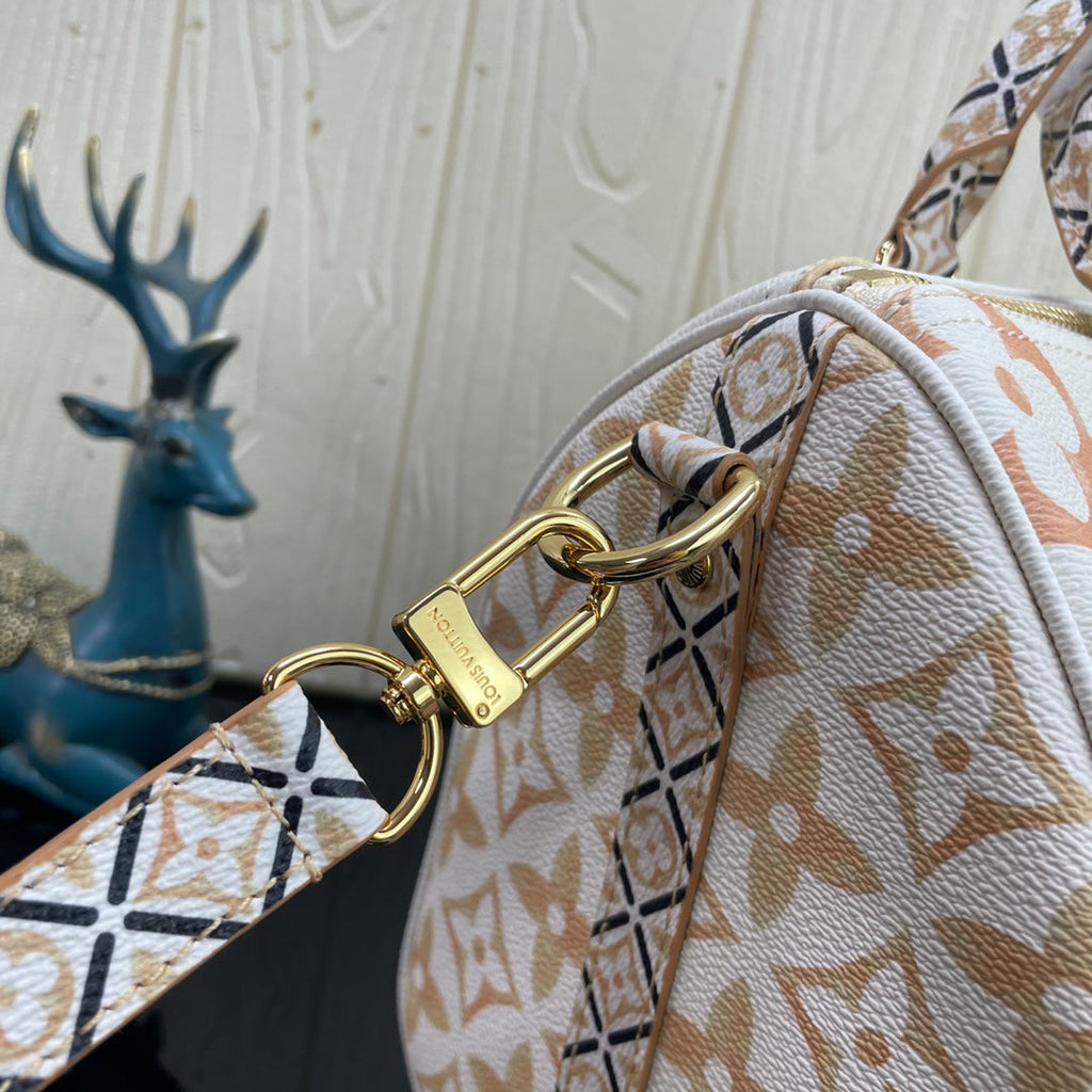 Louis Vuitton M22987 Speedy Bandoulière 25 Bag Monogram canvas Beige