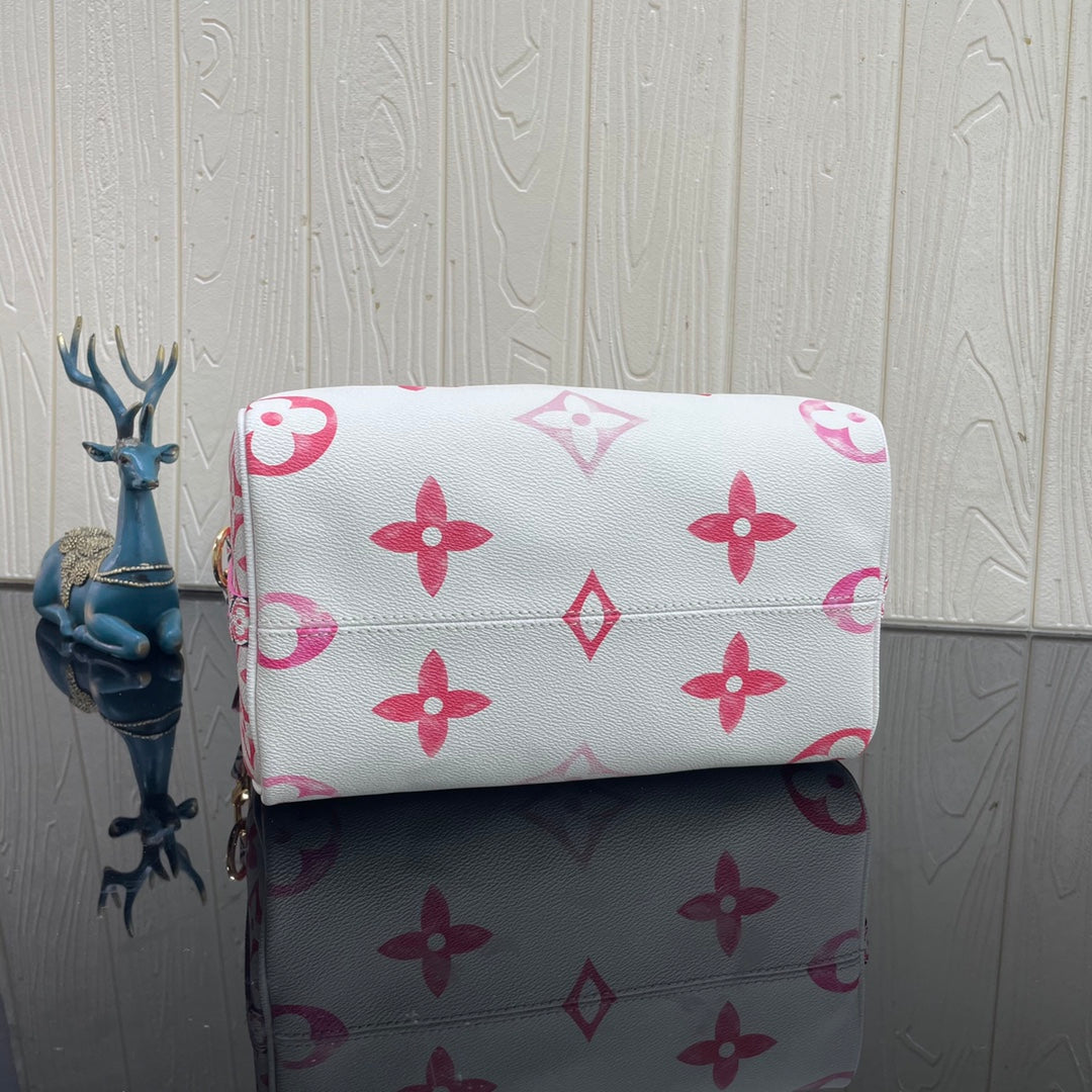 Louis Vuitton M23073 Speedy Bandoulière 25 Bag Monogram canvas Pink