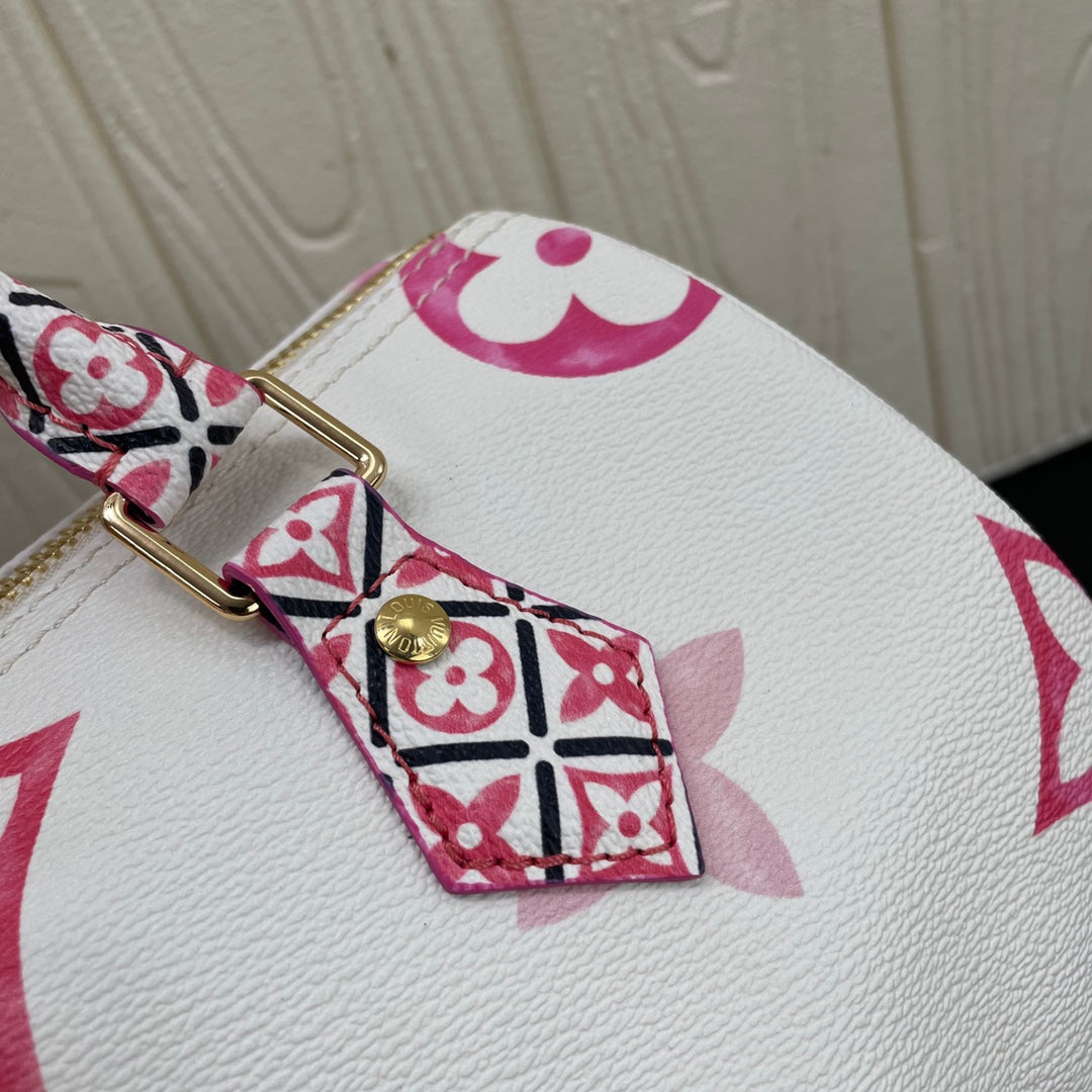 Louis Vuitton M23073 Speedy Bandoulière 25 Bag Monogram canvas Pink