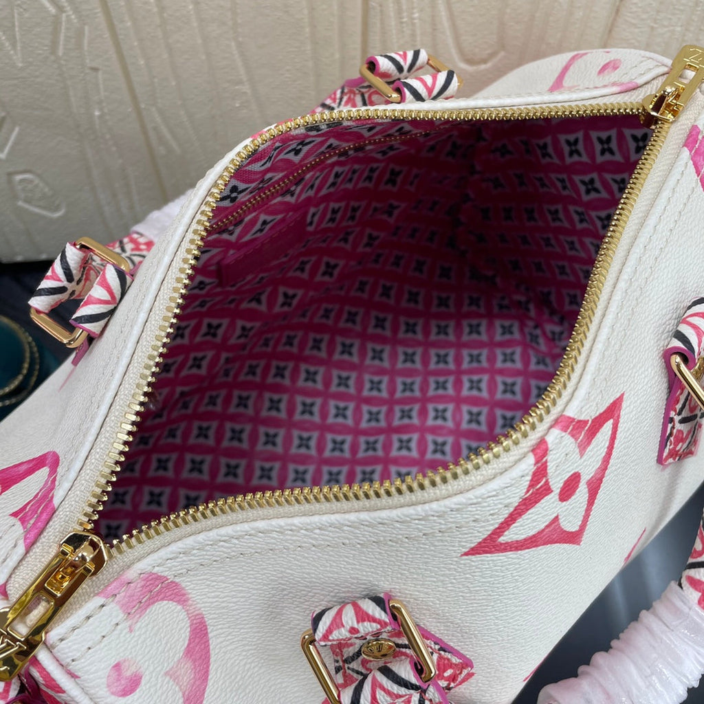 Louis Vuitton M23073 Speedy Bandoulière 25 Bag Monogram canvas Pink
