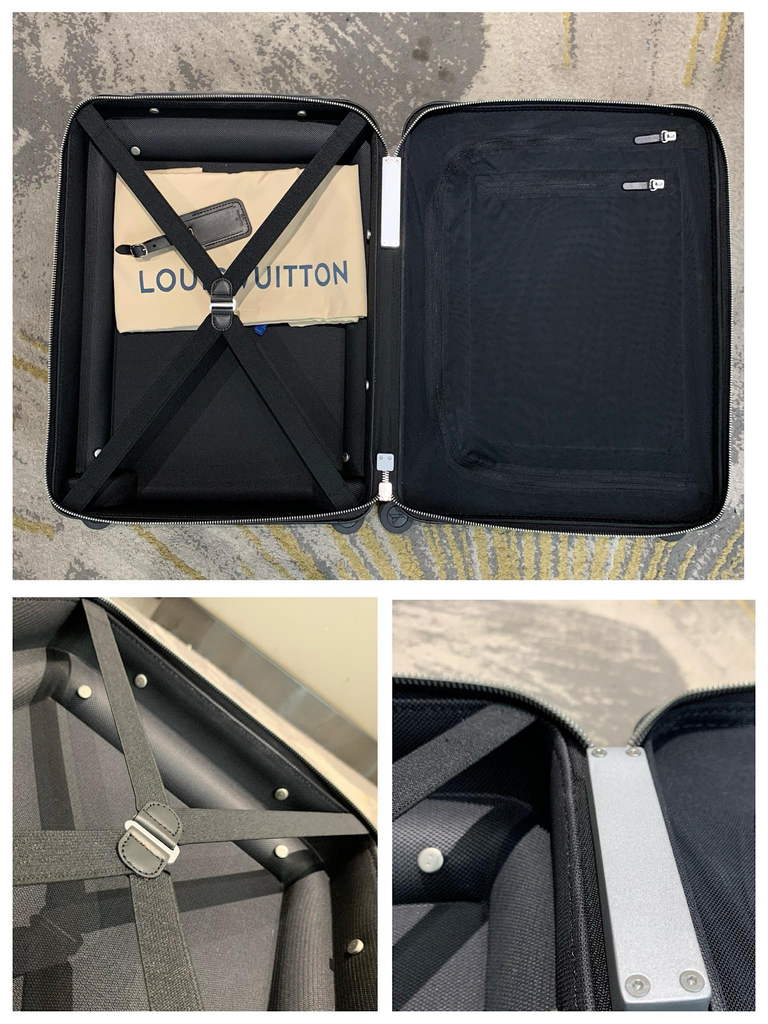 Louis Vuitton M23260 HORIZON 55 Taiga Leather Travel Bag