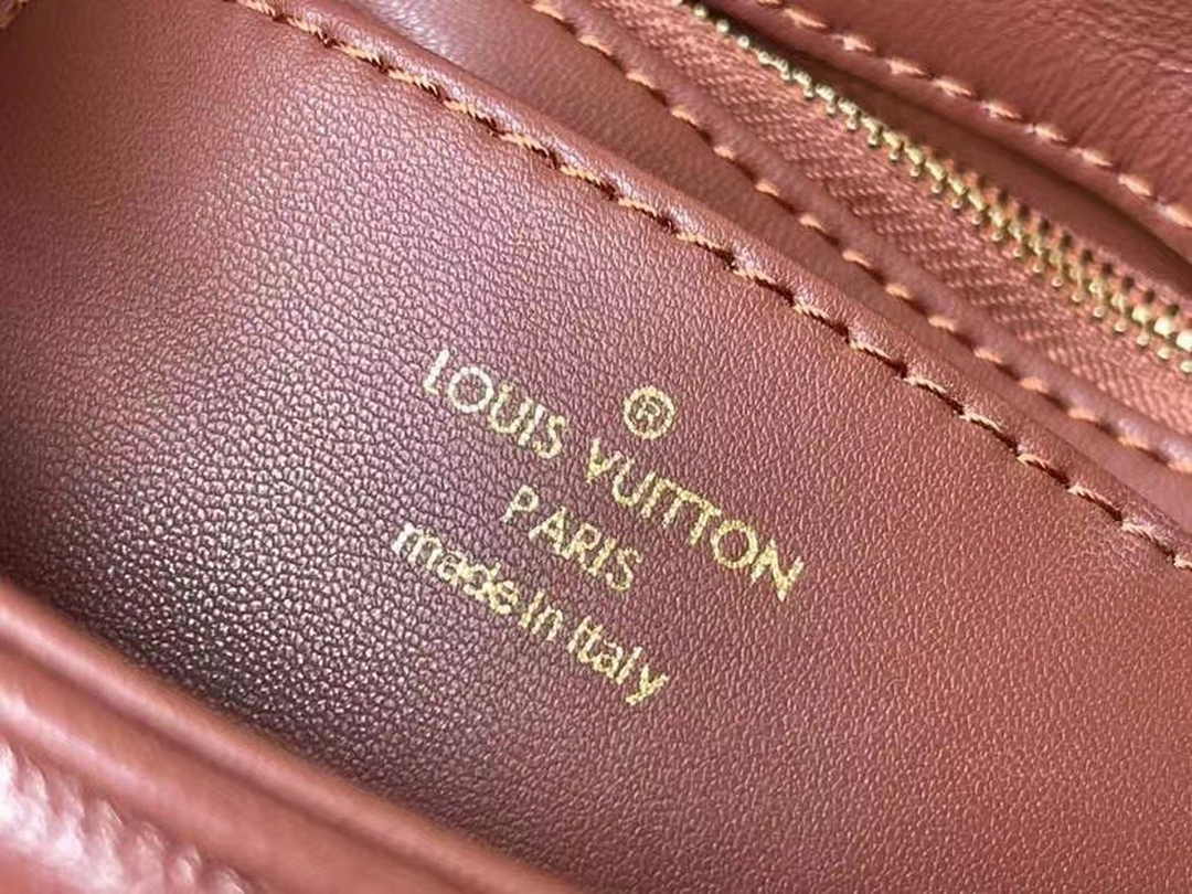 Louis Vuitton M23601 GO-14 MM Malletage Shoulder Bag Tan Lambskin