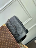 Louis Vuitton M23742 Steamer Messenger Black leather