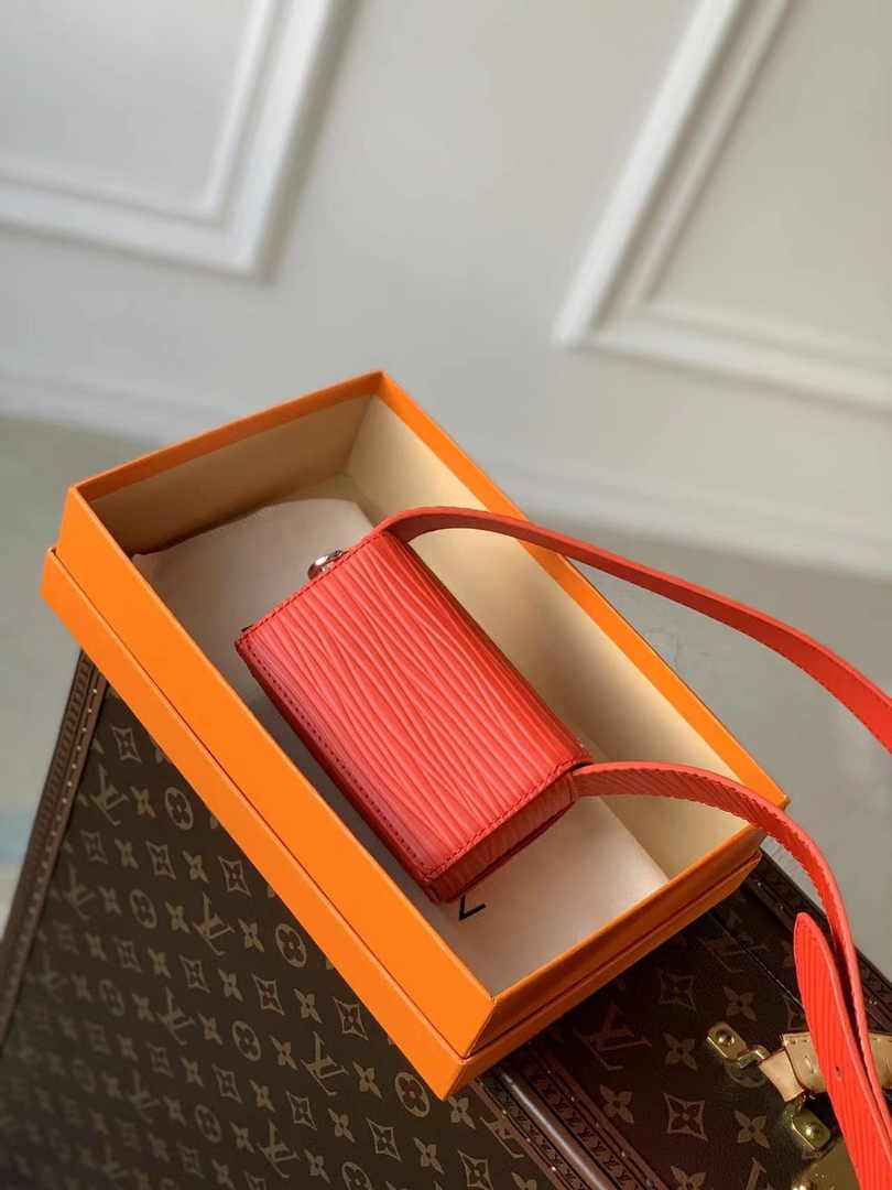 Louis Vuitton M23837 Micro Steamer Bag Epi XL Leather Red