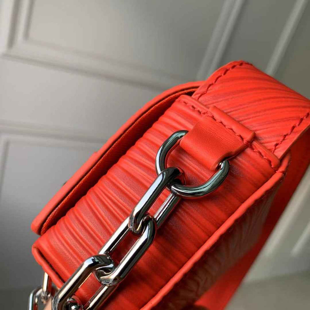 Louis Vuitton M23837 Micro Steamer Bag Epi XL Leather Red
