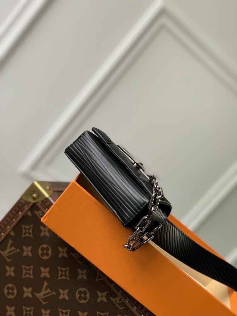 Louis Vuitton M23837 Micro Steamer Bag Epi XL Leather Black