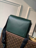 Louis Vuitton M30861 District PM Taiga Leather Bag Green