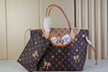 Louis Vuitton M40699 Neverfull MM Monogram Leather Dog