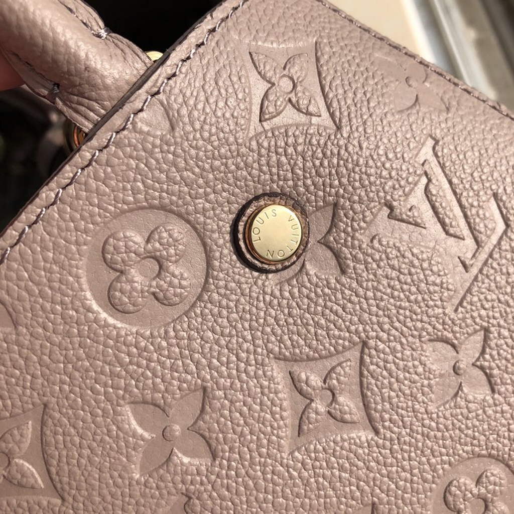 Louis Vuitton M41048 Montaigne MM Monogram Empreinte Leather khaki - Default Title - View 4