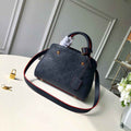 Louis Vuitton M42747 Montaigne BB Monogram Empreinte Leather navy blue