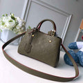 Louis Vuitton M41053 Montaigne BB Monogram Empreinte Leather Green