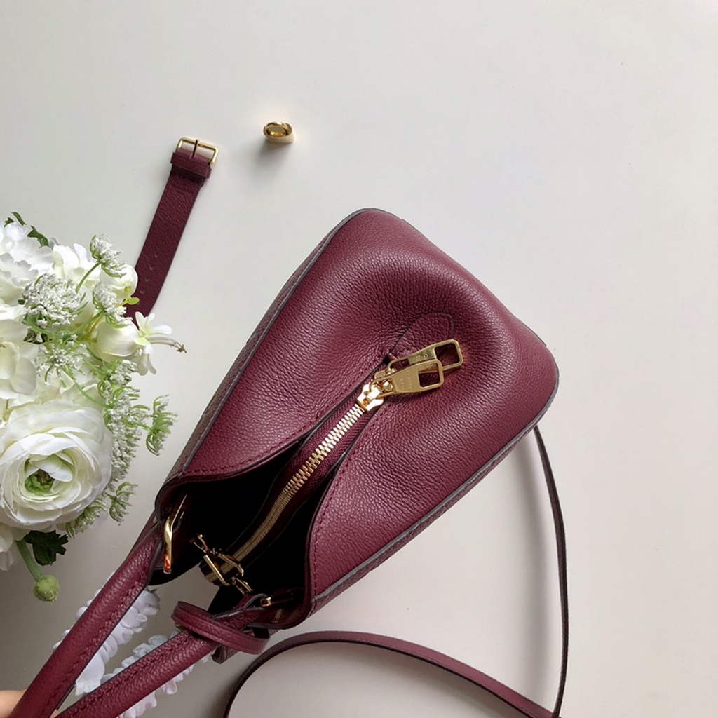 Louis Vuitton M41053 Montaigne BB Monogram Empreinte Leather Wine Red - Default Title - View 3