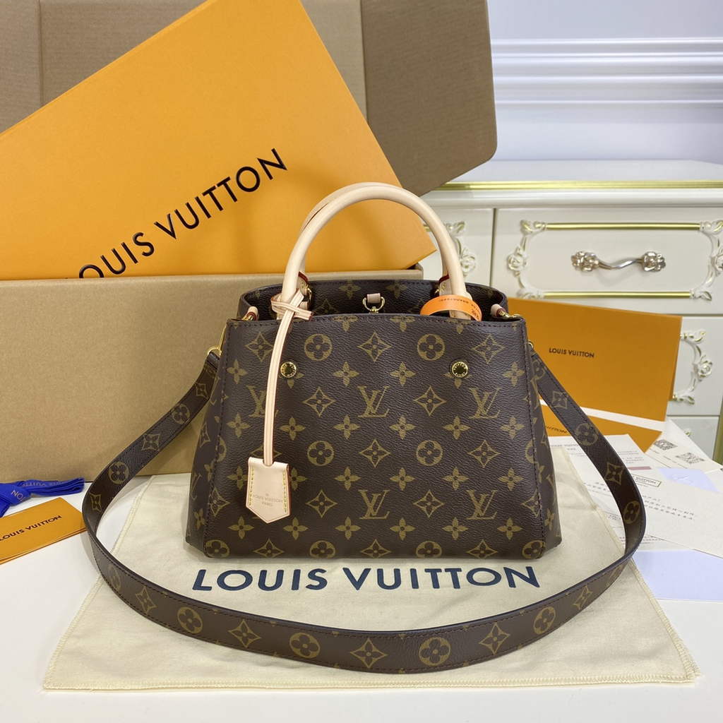Louis Vuitton M41055 Montaigne BB Bag Monogram - Default Title - View 1