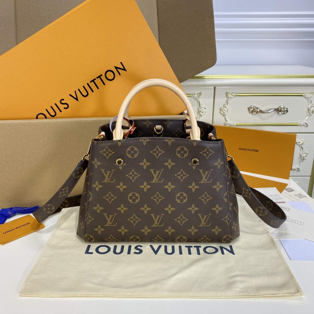 Louis Vuitton M41055 Montaigne BB Bag Monogram - Default Title - View 3