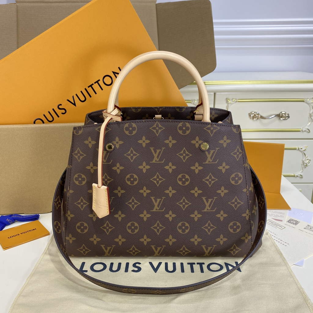 Louis Vuitton M41056 Montaigne MM Bag Monogram - Default Title - View 1