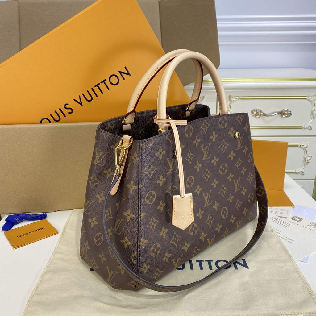 Louis Vuitton M41056 Montaigne MM Bag Monogram - Default Title - View 2