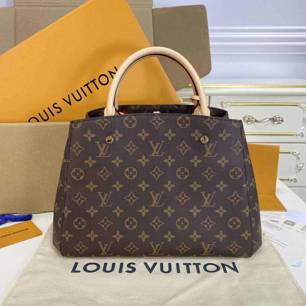 Louis Vuitton M41056 Montaigne MM Bag Monogram - Default Title - View 3