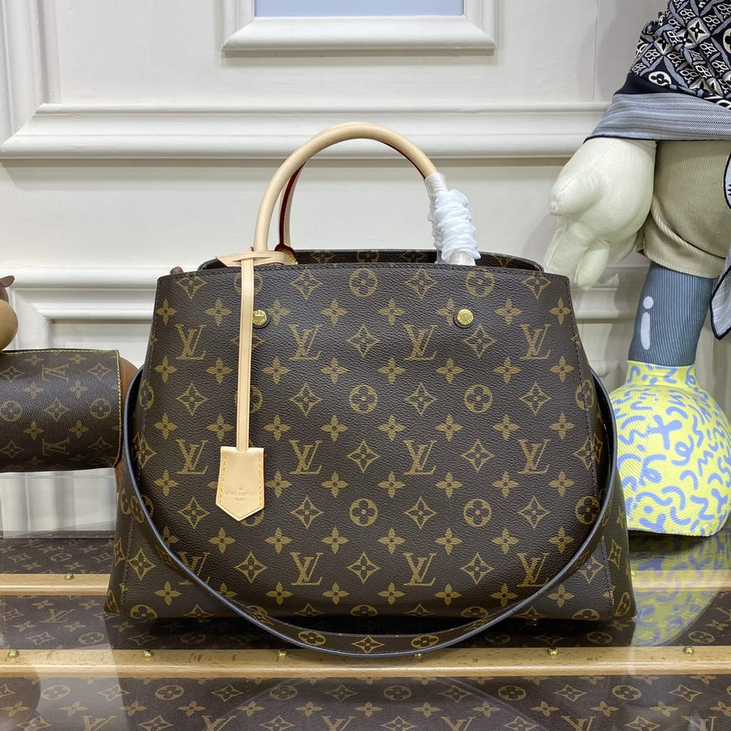 Louis Vuitton M41067 Montaigne GM Bag Monogram - Default Title - View 1