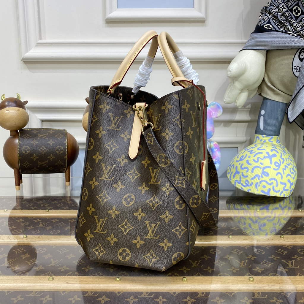 Louis Vuitton M41067 Montaigne GM Bag Monogram - Default Title - View 3