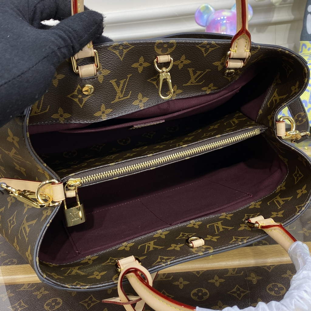 Louis Vuitton M41067 Montaigne GM Bag Monogram - Default Title - View 8