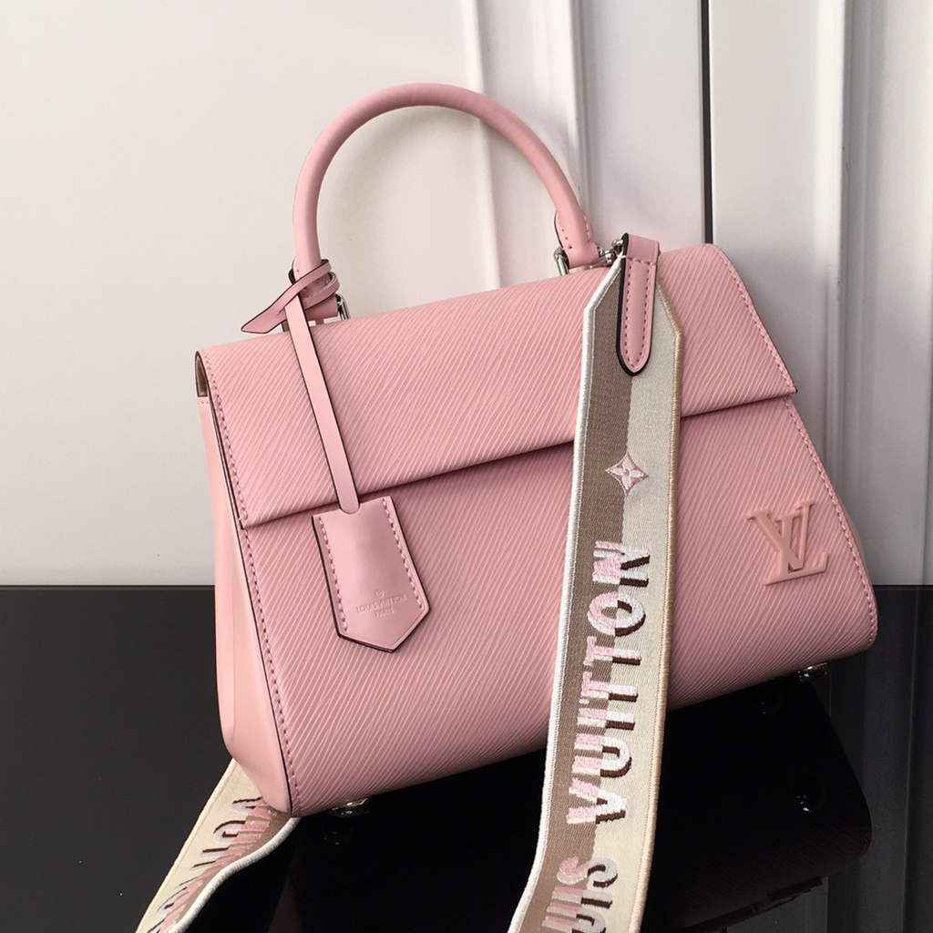 Louis Vuitton M41312 Cluny BB Bag Epi Leather Pink