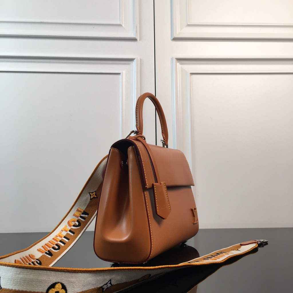 Louis Vuitton M41312 Cluny BB Bag Epi Leather Tan