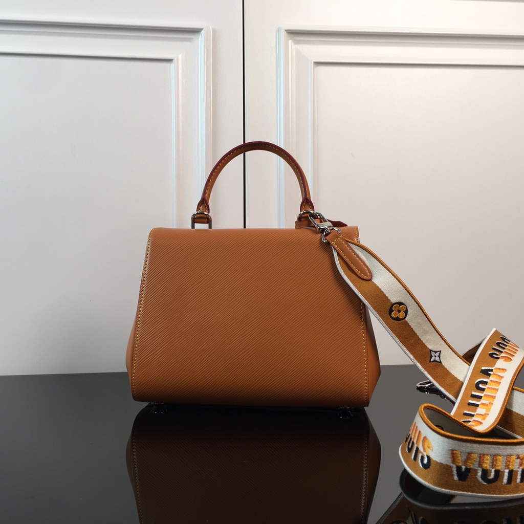 Louis Vuitton M41312 Cluny BB Bag Epi Leather Tan
