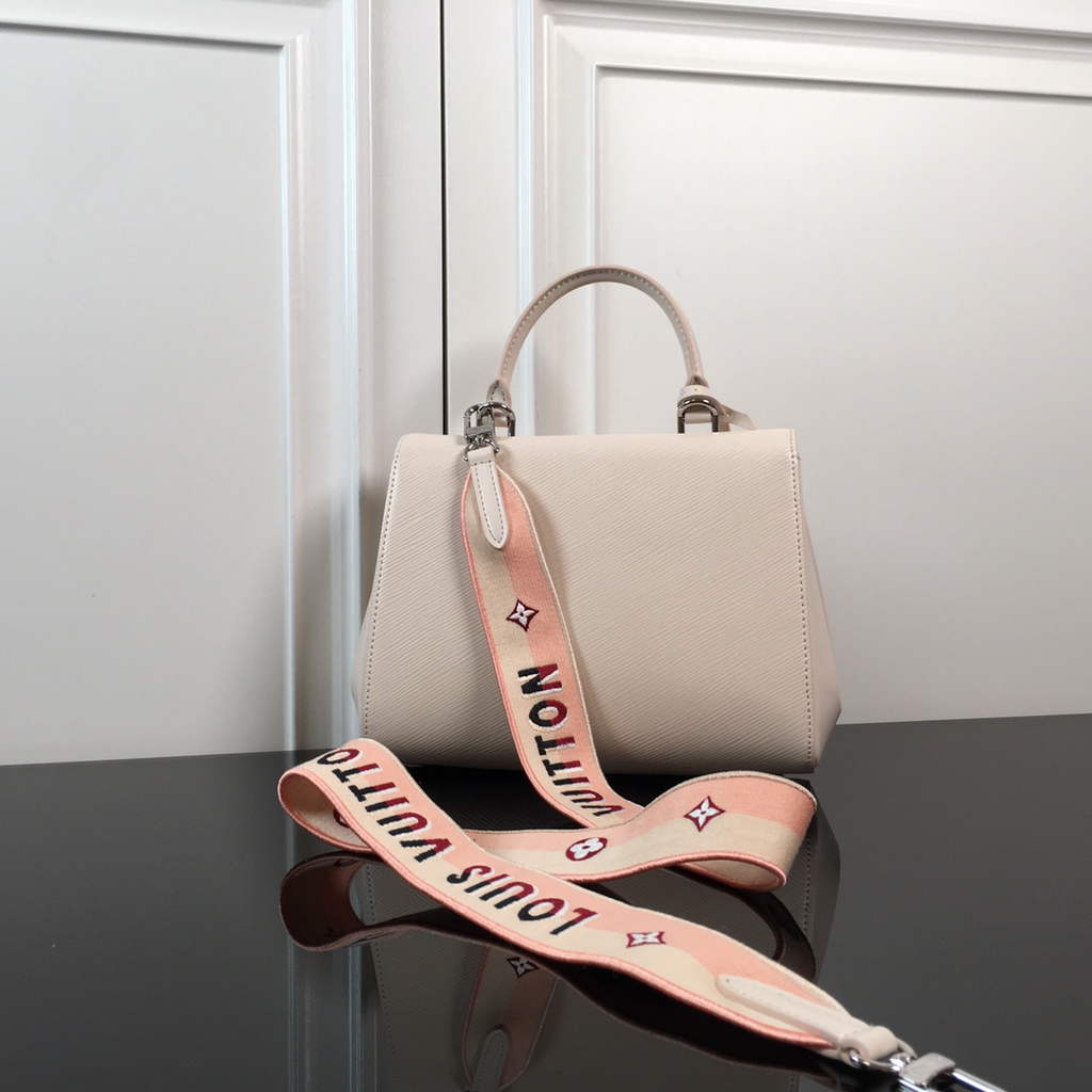 Louis Vuitton M41312 Cluny BB Bag Epi Leather White - Default Title - View 2