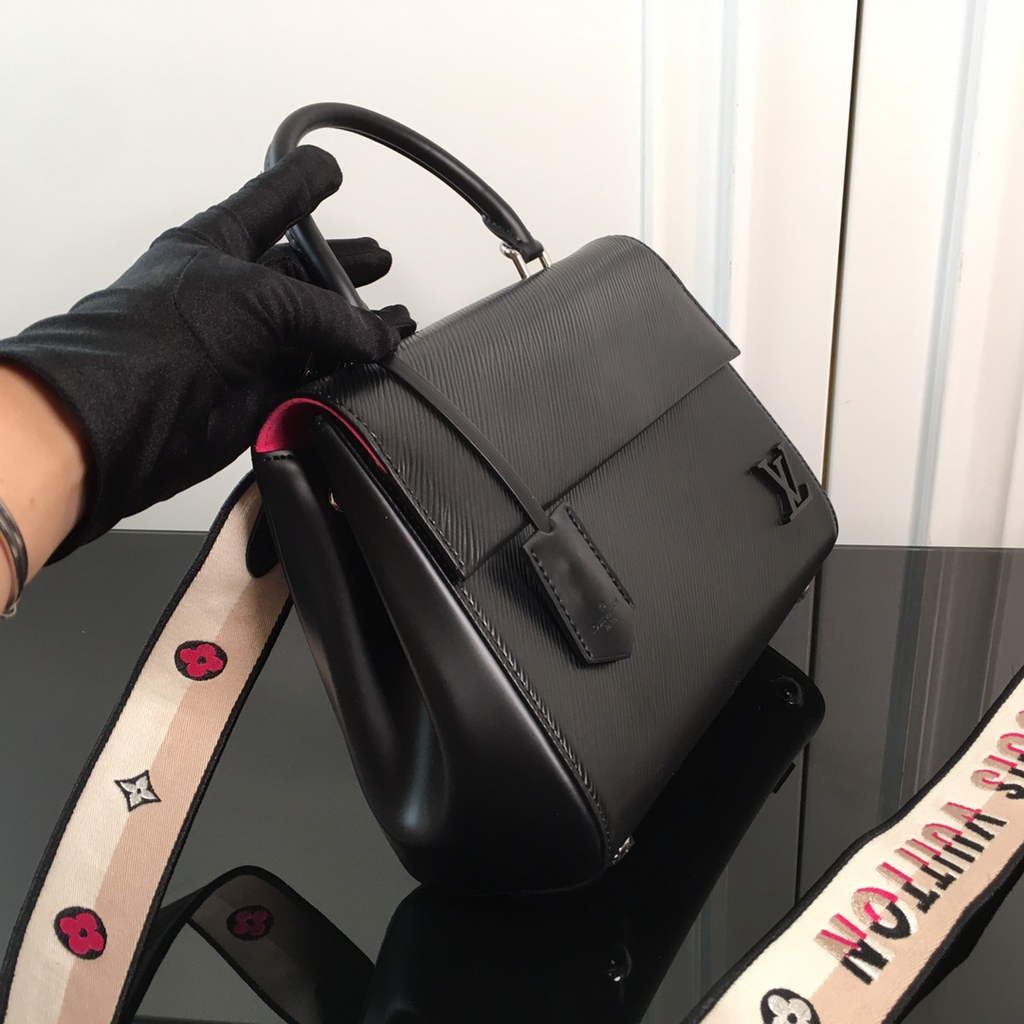 Louis Vuitton M41312 Cluny BB Bag Epi Leather Black - Default Title - View 2