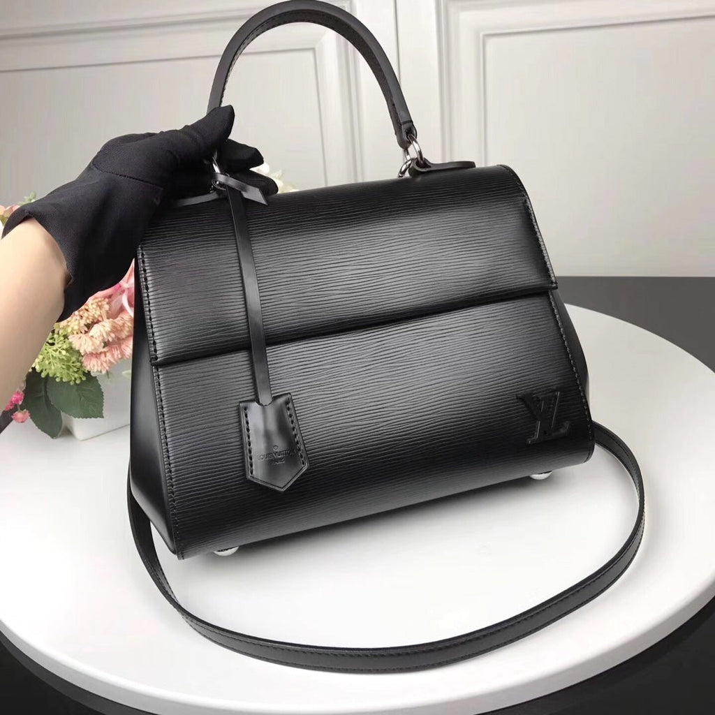 Louis Vuitton M41312 LV M41305 Cluny BB Bag Epi Leather Black - Default Title - View 1