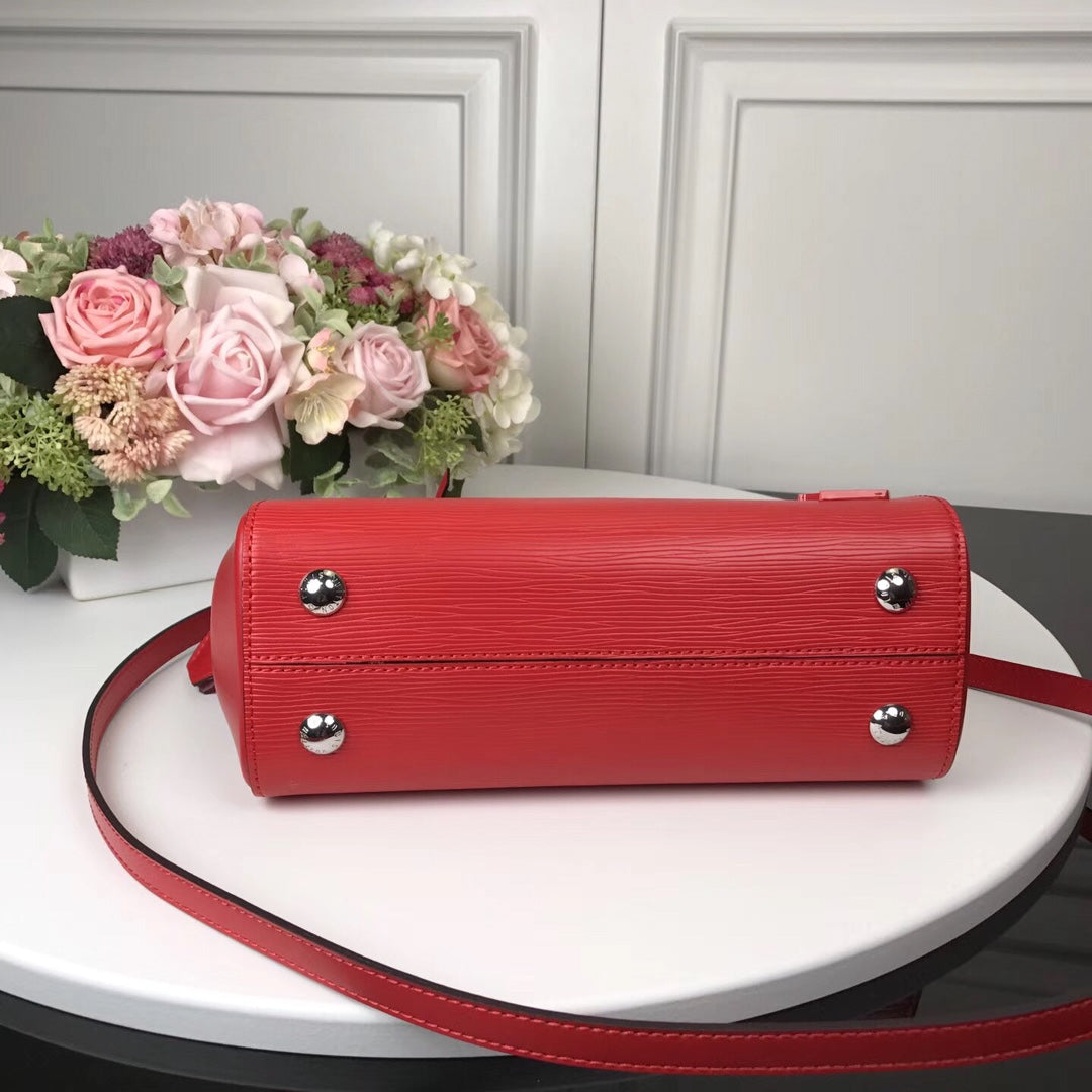 Louis Vuitton M41312 LV M41305 Cluny BB Bag Epi Leather Red - Default Title - View 6