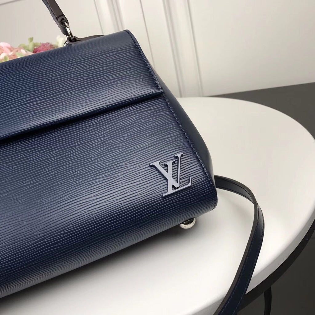Louis Vuitton M41312 LV M41305 Cluny BB Bag Epi Leather Navy Blue - Default Title - View 5