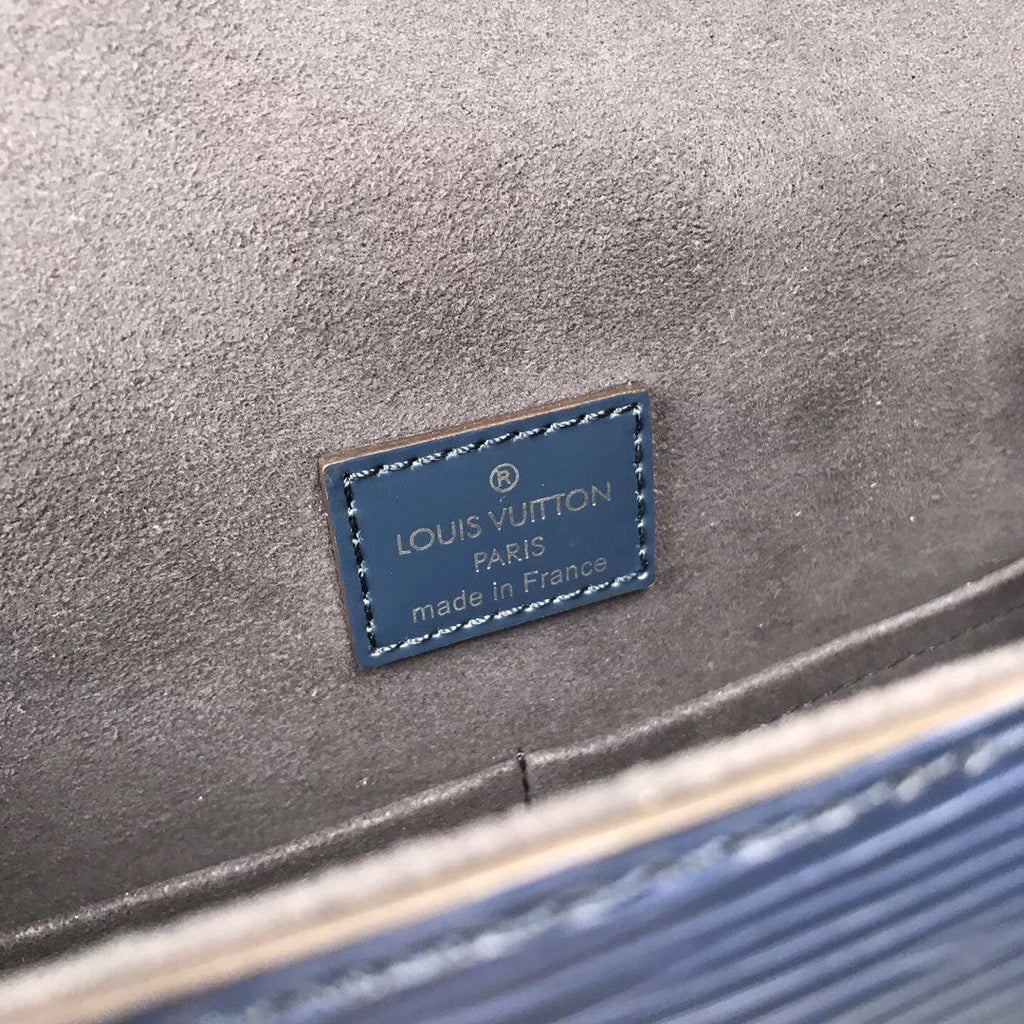 Louis Vuitton M41312 LV M41305 Cluny BB Bag Epi Leather Navy Blue - Default Title - View 9