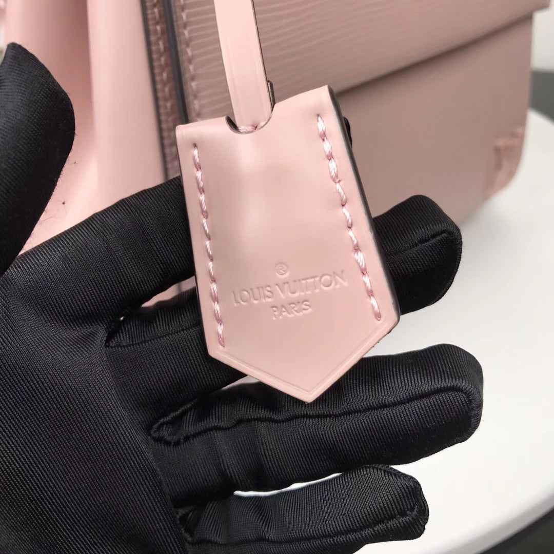 Louis Vuitton M41312 LV M41305 Cluny BB Bag Epi Leather Pink
