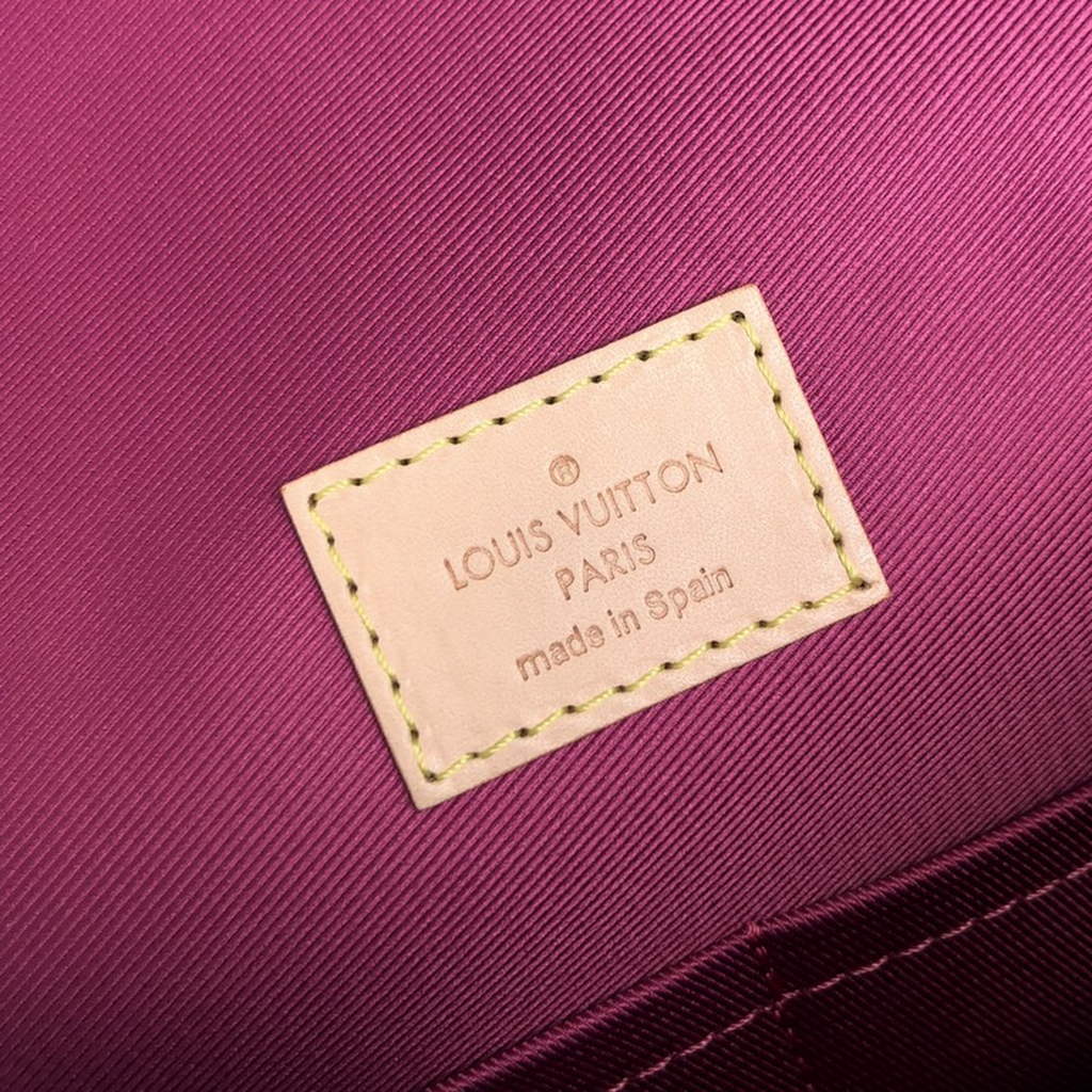 Louis Vuitton M42735 Cluny MM Bag Monogram Canvas Red - Default Title - View 8