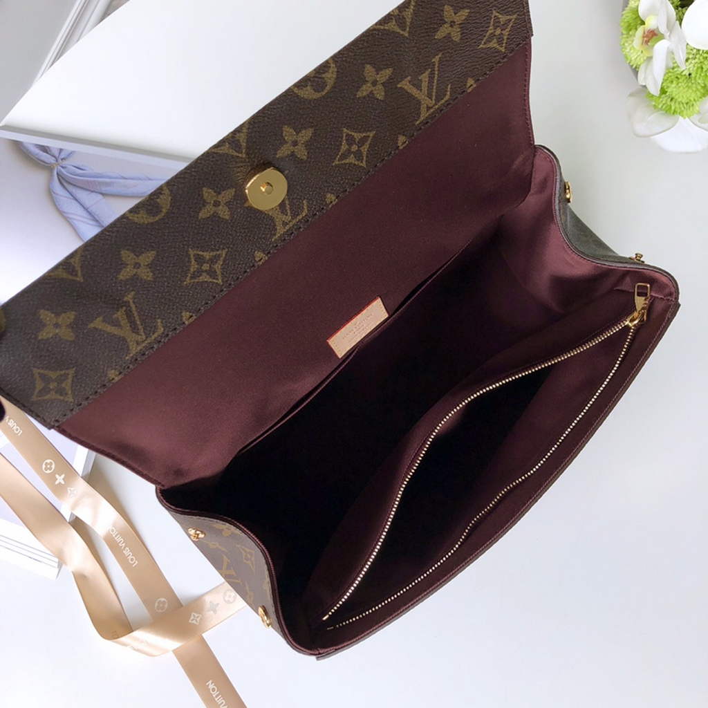 Louis Vuitton M42735 Cluny MM Bag Monogram Canvas Blue - Default Title - View 9