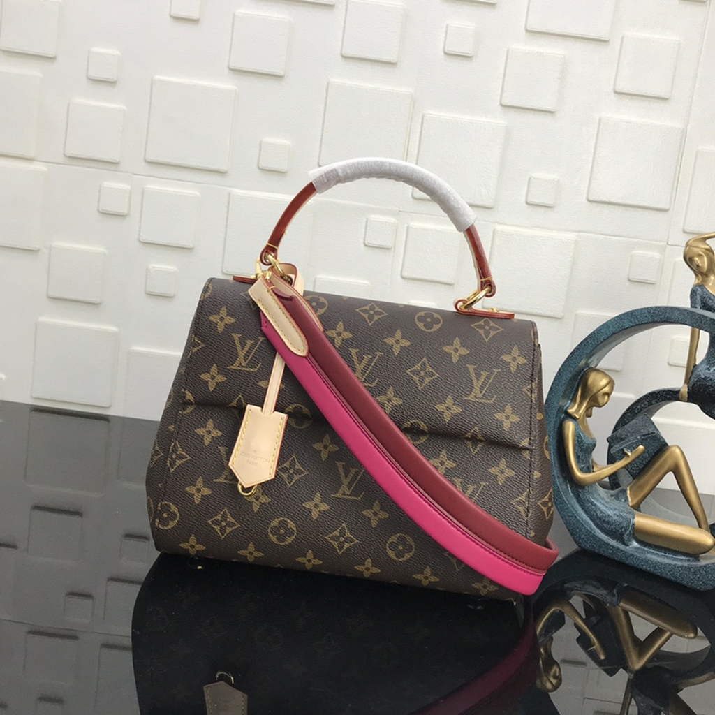 Louis Vuitton M42738 Cluny BB Bag Monogram Canvas - Default Title - View 1