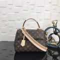 Louis Vuitton M42738 Cluny BB Bag Monogram Canvas Beige