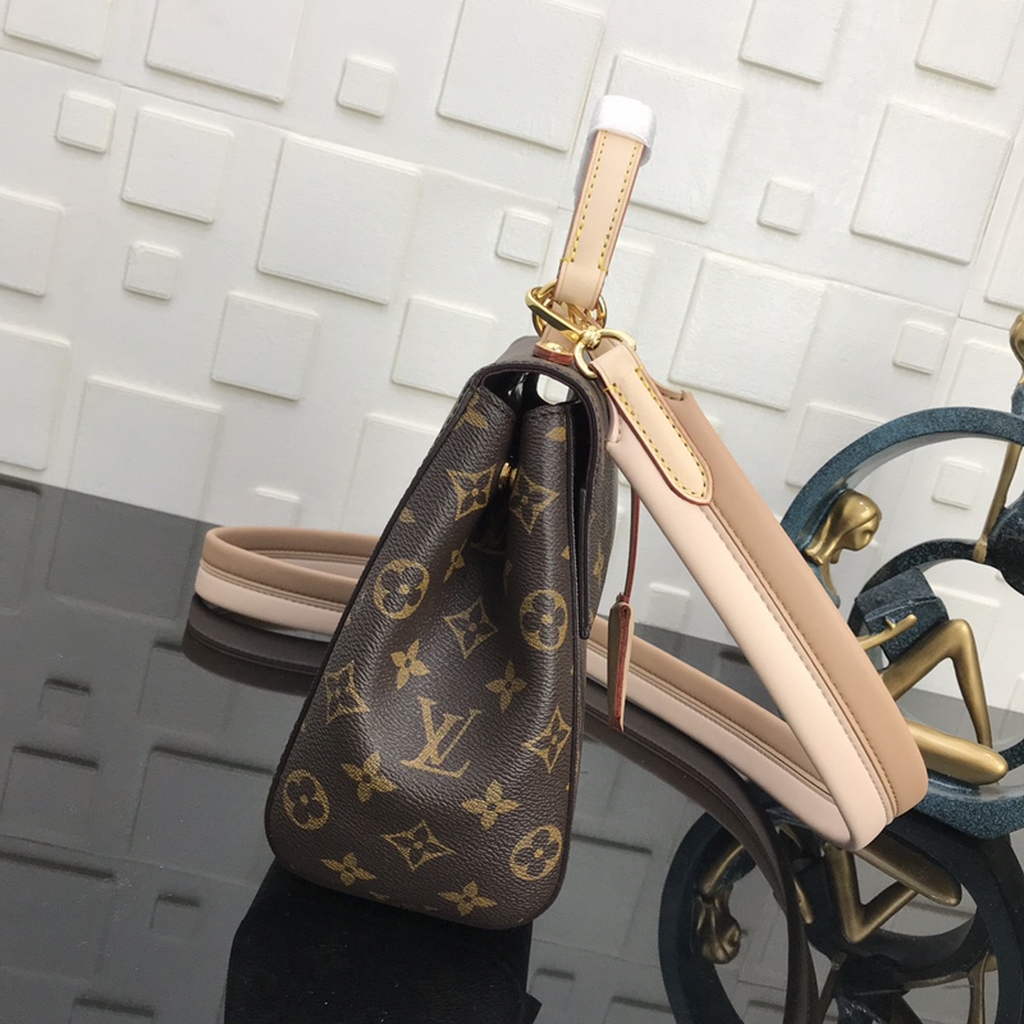 Louis Vuitton M42738 Cluny BB Bag Monogram Canvas Beige - Default Title - View 2