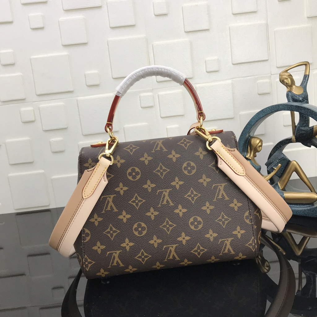 Louis Vuitton M42738 Cluny BB Bag Monogram Canvas Beige - Default Title - View 3