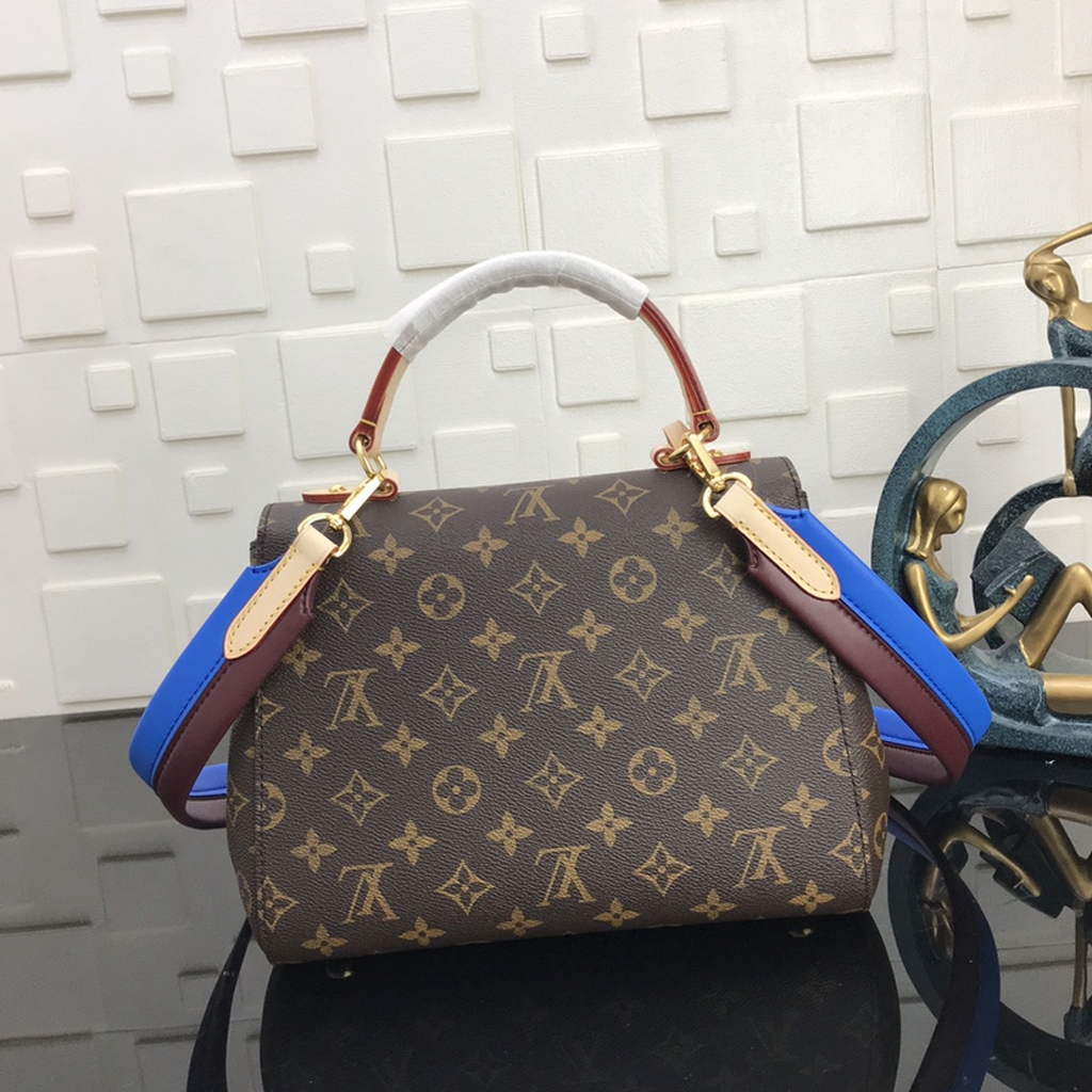 Louis Vuitton M42738 Cluny BB Bag Monogram Canvas Blue - Default Title - View 2