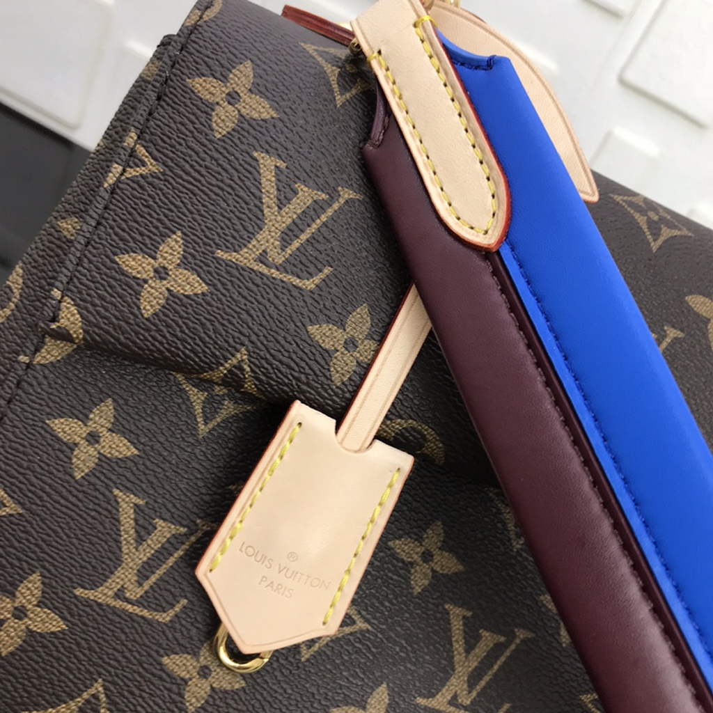 Louis Vuitton M42738 Cluny BB Bag Monogram Canvas Blue - Default Title - View 5