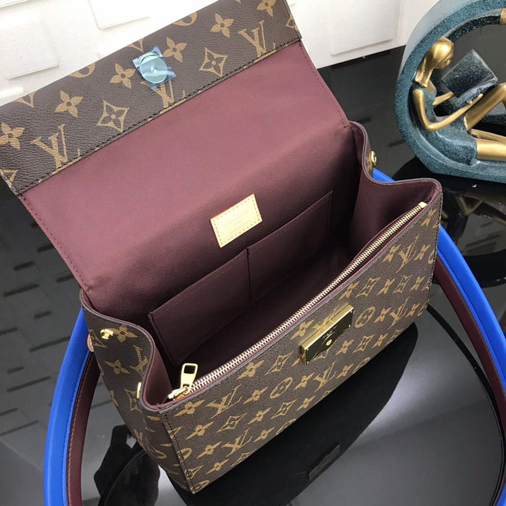 Louis Vuitton M42738 Cluny BB Bag Monogram Canvas Blue - Default Title - View 9