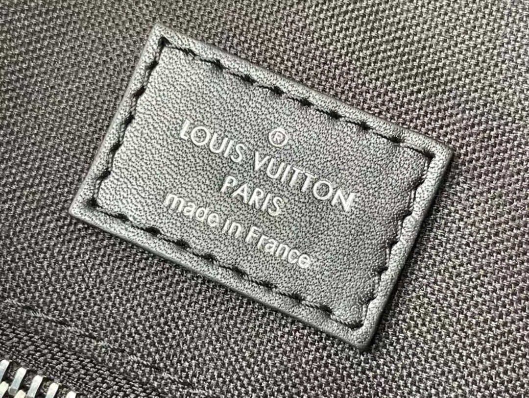 Louis Vuitton M43735 Christopher Backpack MM Monogram Canvas Black